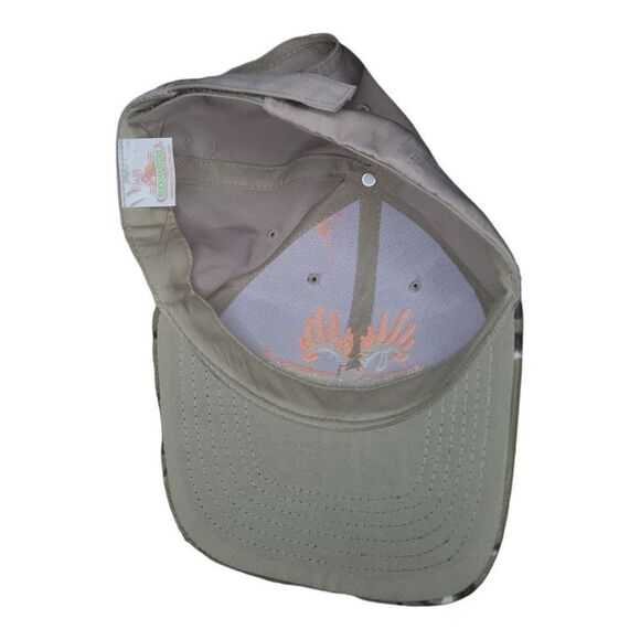 Buckmasters Nation Adjustable Strap Hat OS Big Graphic Hunting - Picture 5 of 5
